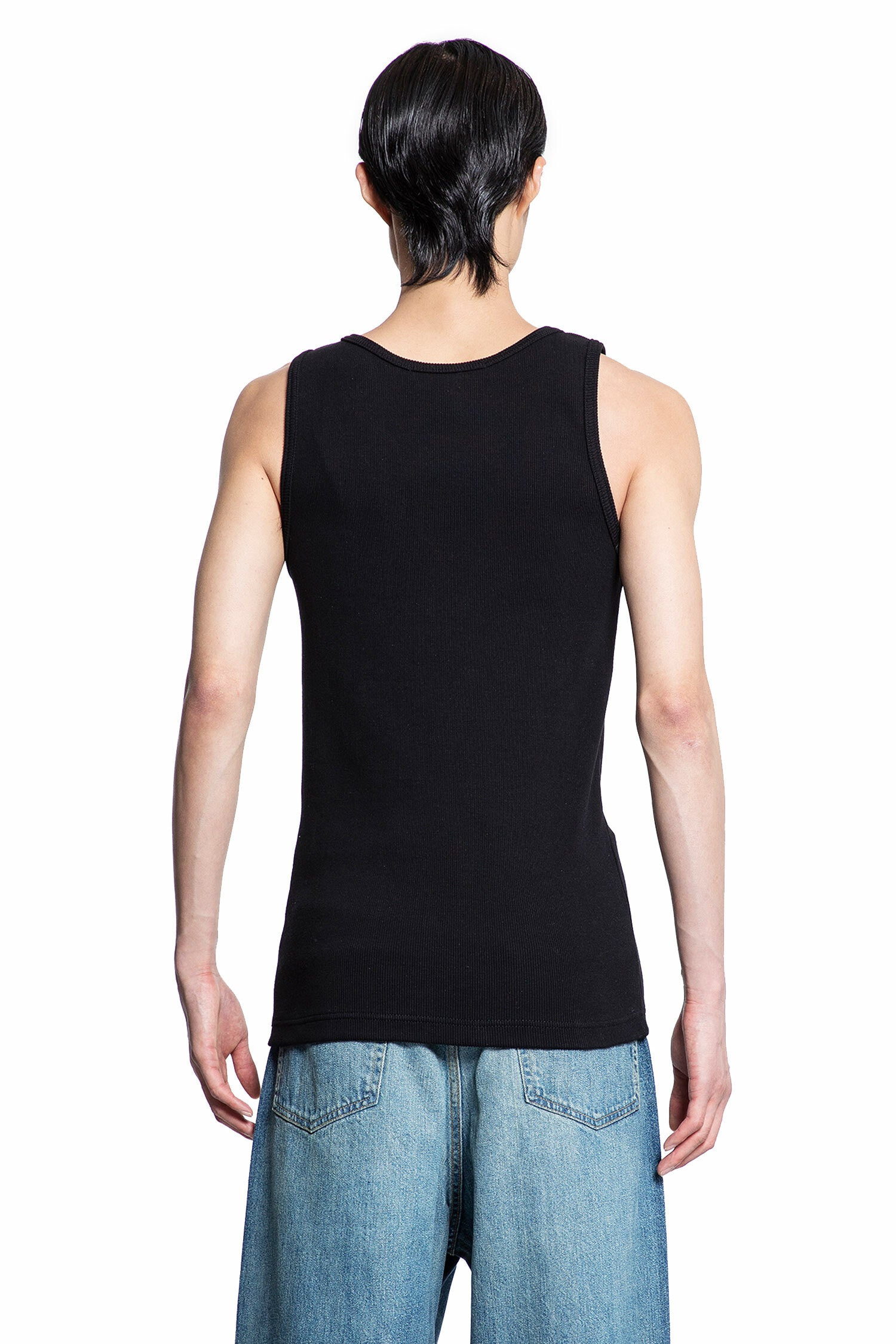 JUNYA WATANABE MAN BLACK T-SHIRTS