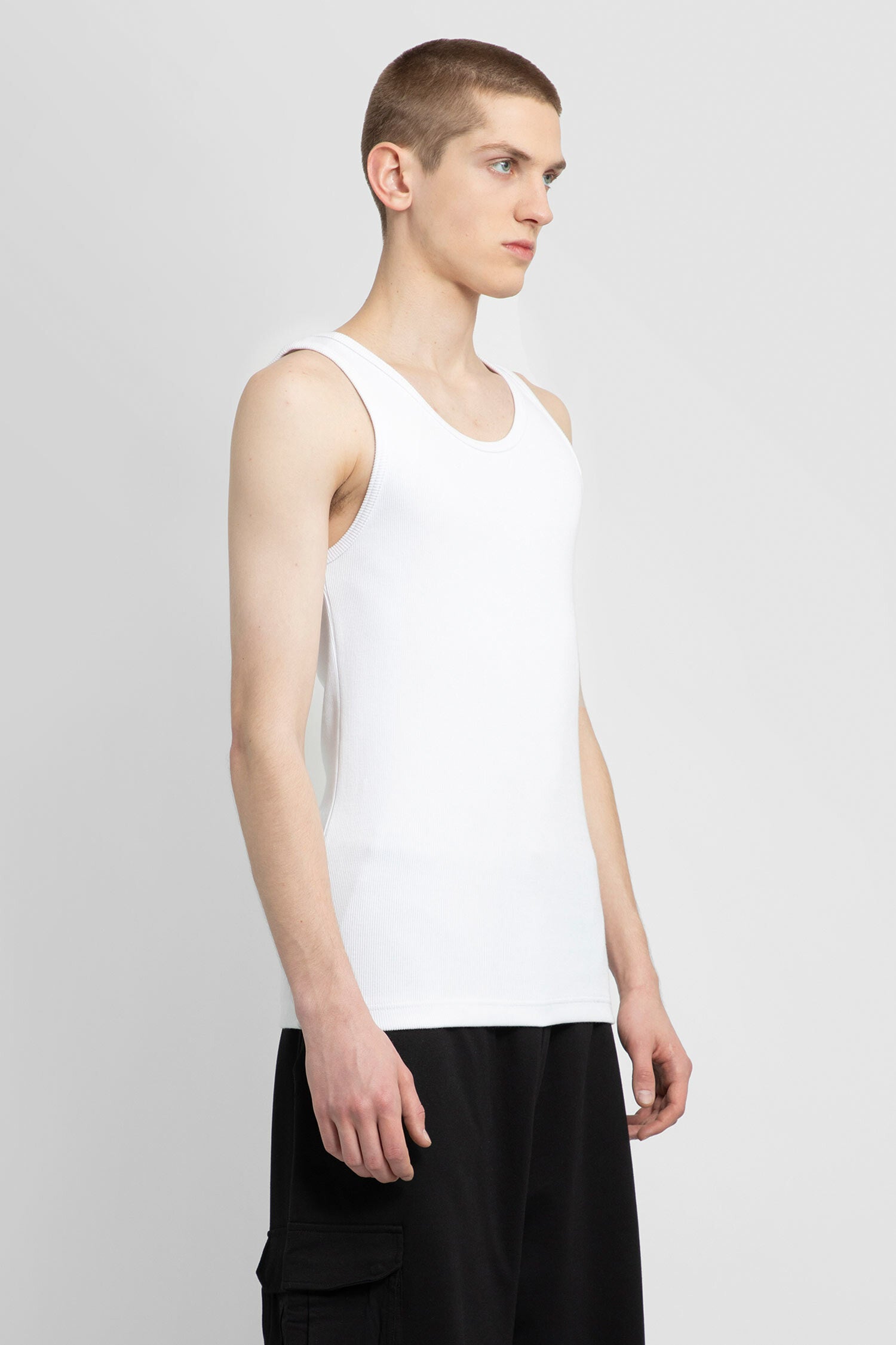 JUNYA WATANABE MAN WHITE T-SHIRTS & TANK TOPS