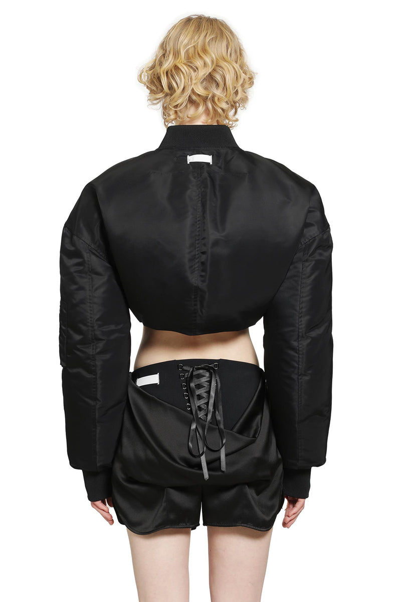 NVL GARDE Cropped Bomber woman