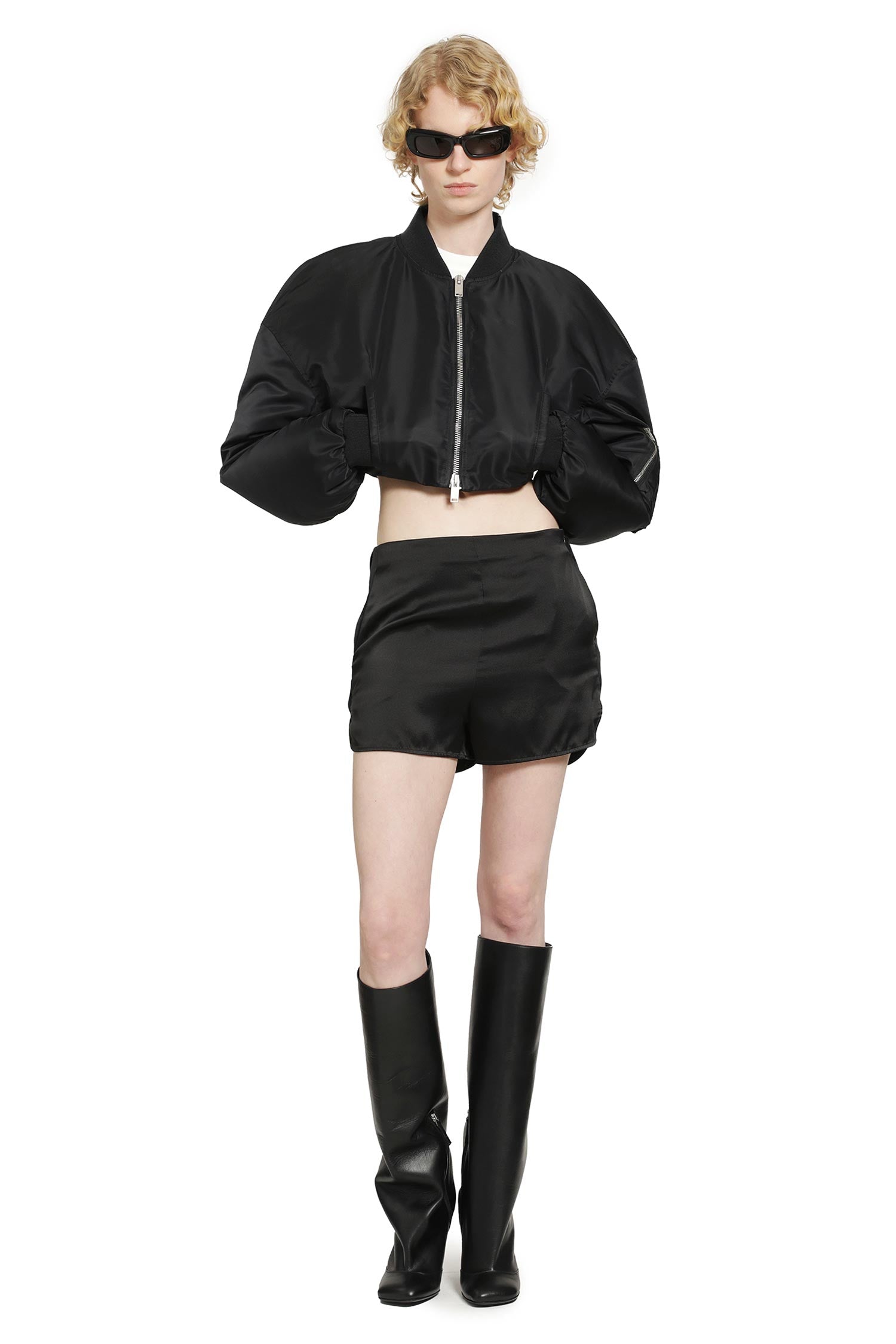 NVL GARDE Cropped Bomber woman