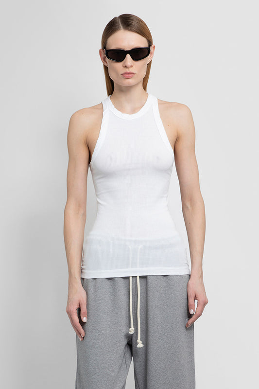 JAMES PERSE WOMAN WHITE T-SHIRTS & TANK TOPS