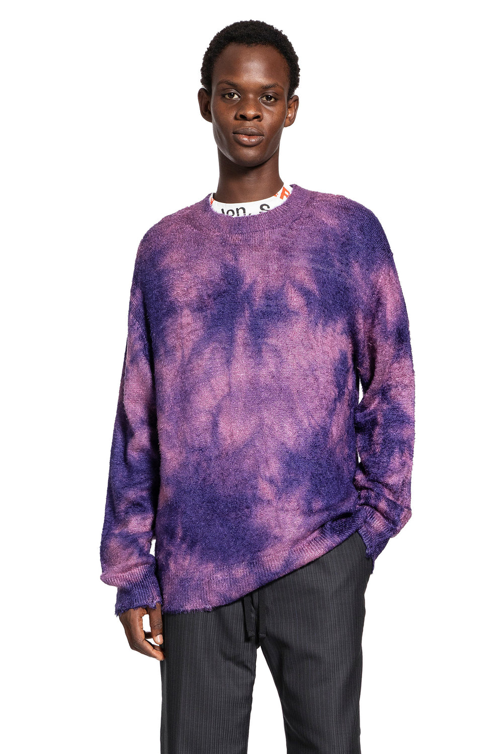 JUNYA WATANABE MAN PURPLE KNITWEAR