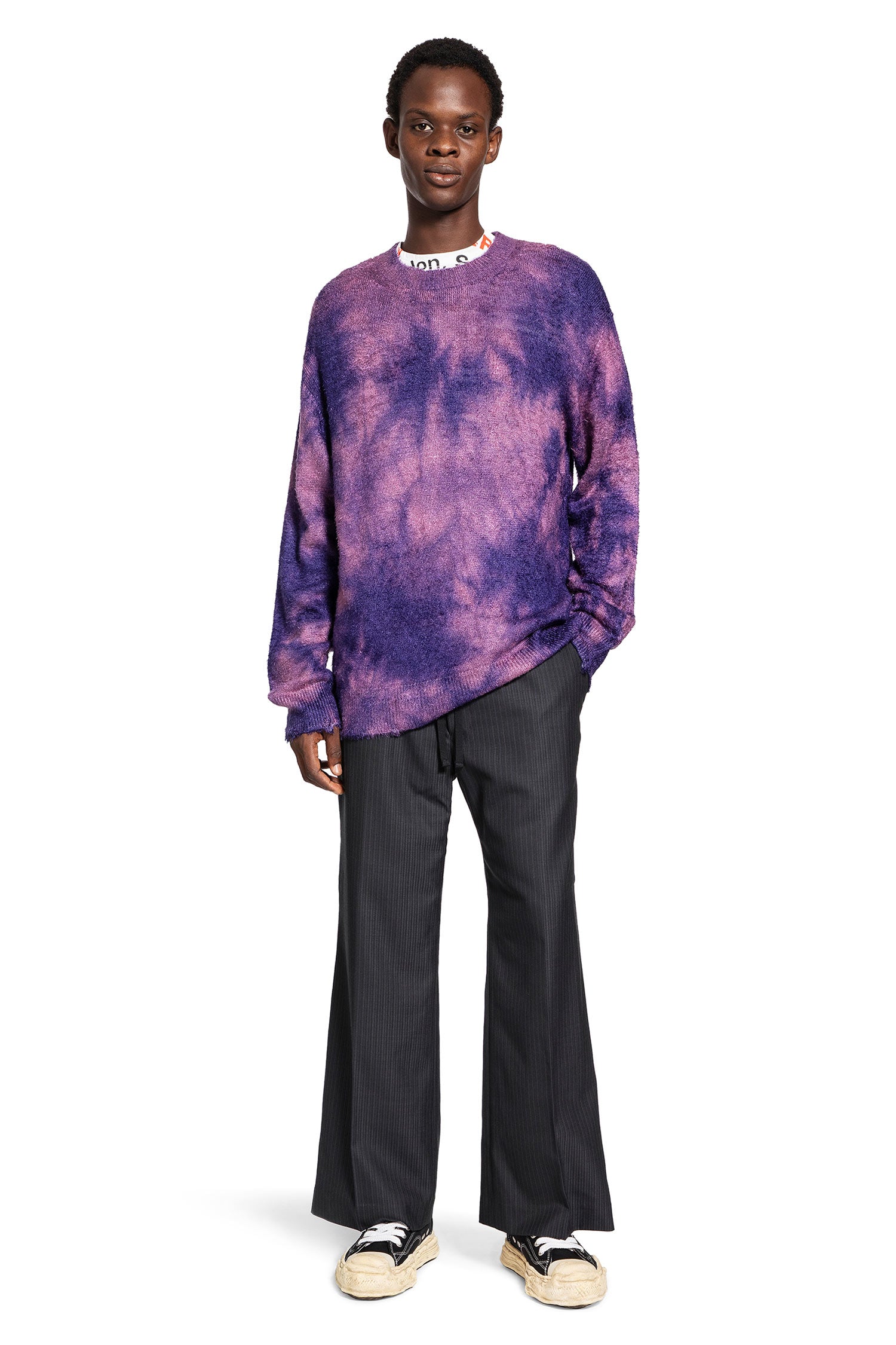 JUNYA WATANABE MAN PURPLE KNITWEAR