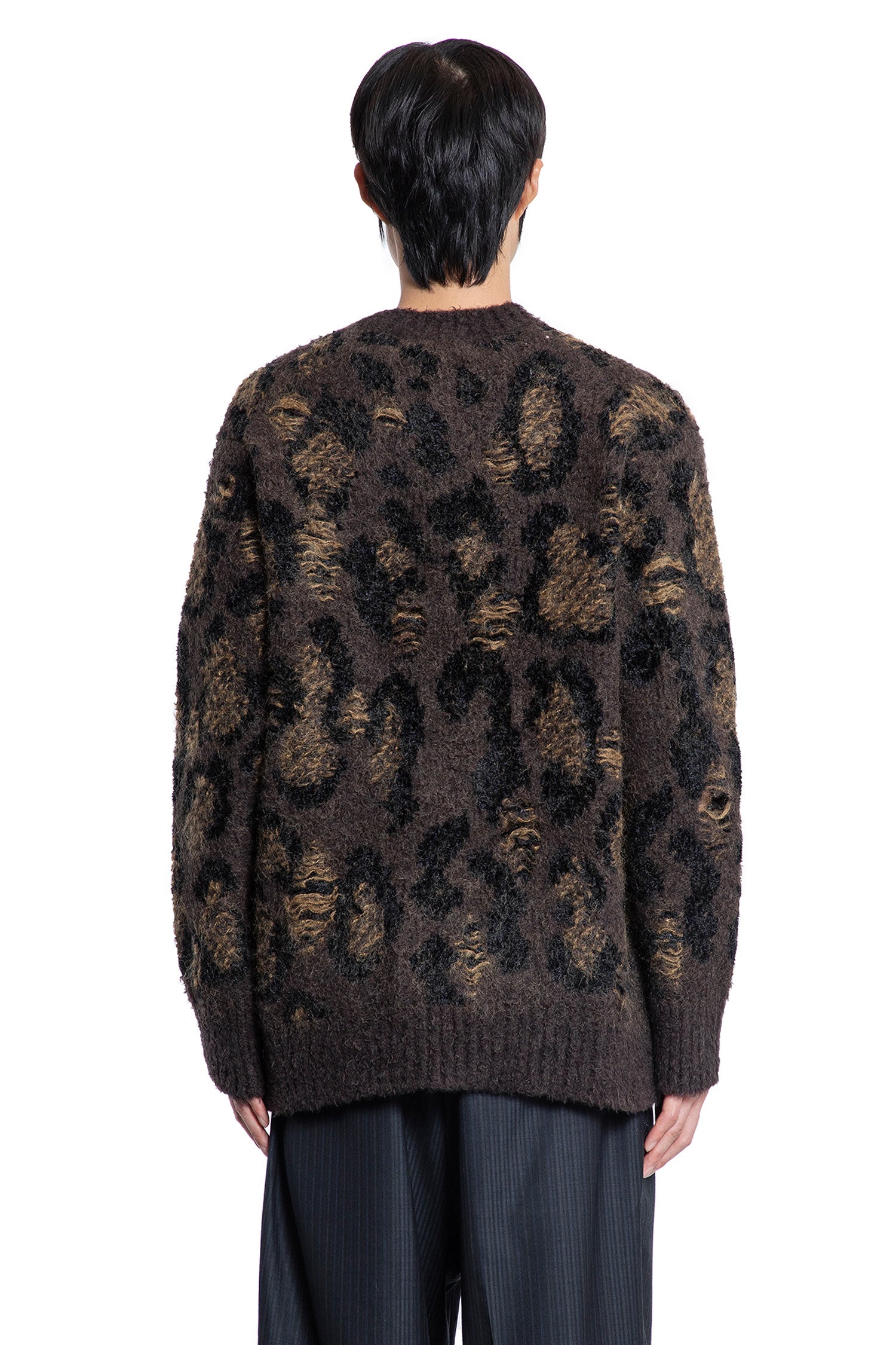 JUNYA WATANABE MAN BROWN KNITWEAR