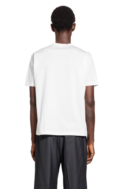 JUNYA WATANABE MAN WHITE T-SHIRTS & TANK TOPS