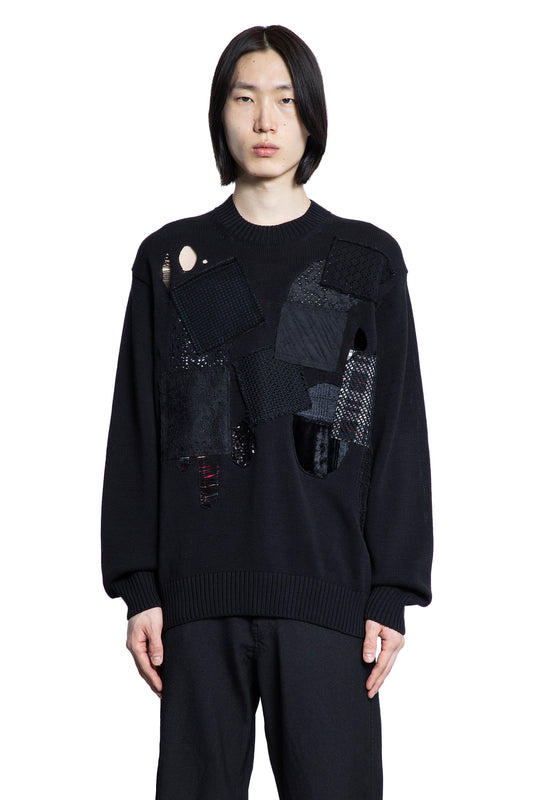 JUNYA WATANABE MAN BLACK SWEATSHIRTS