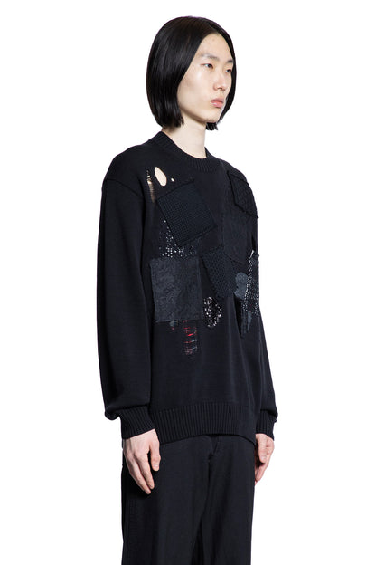 JUNYA WATANABE MAN BLACK SWEATSHIRTS