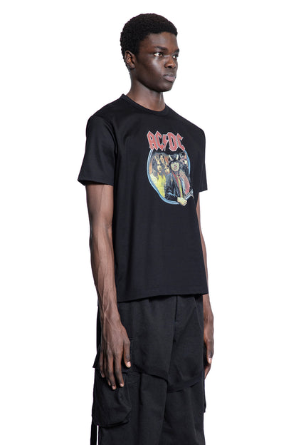 JUNYA WATANABE MAN BLACK T-SHIRTS & TANK TOPS