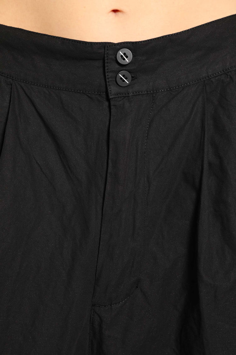 Cotton Lurex Pleated Pants - Antonioli.eu