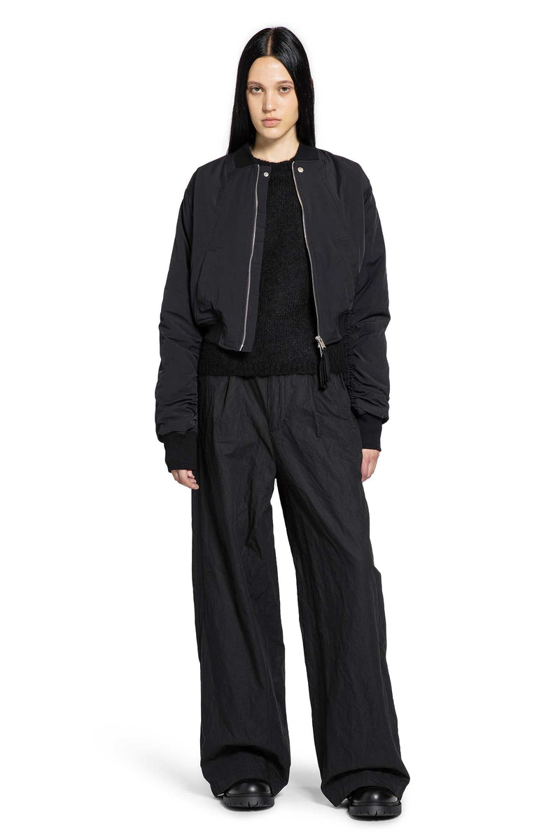 Cotton Lurex Pleated Pants - Antonioli.eu