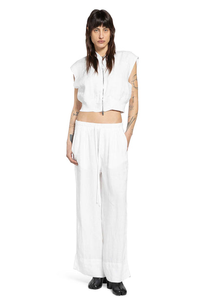 Cropped Wide Leg Trousers