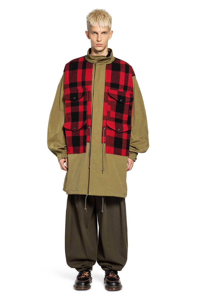 JUNYA WATANABE MAN GREEN COATS