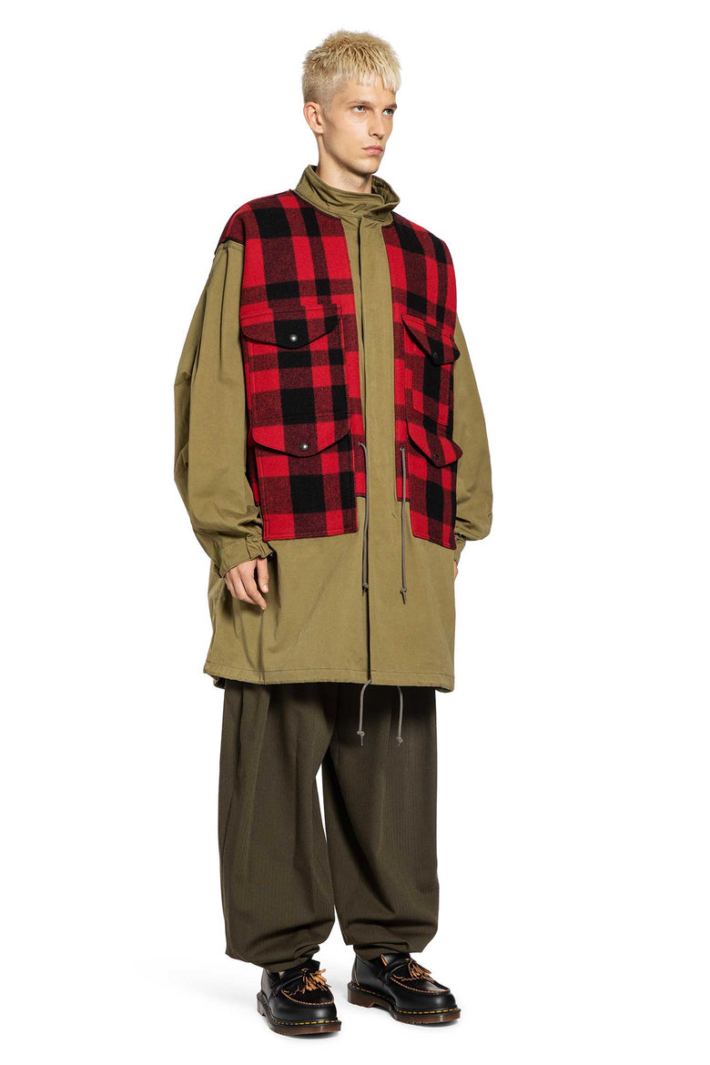 JUNYA WATANABE MAN GREEN COATS