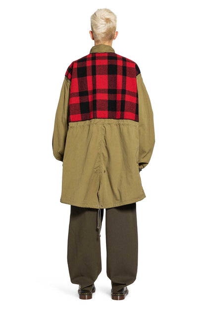 JUNYA WATANABE MAN GREEN COATS