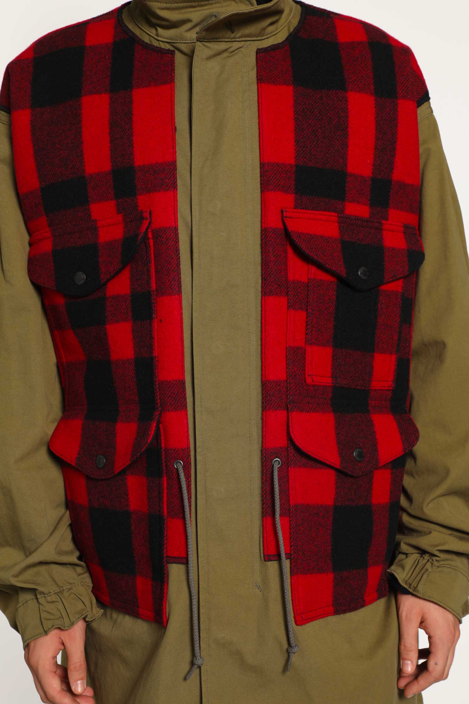 JUNYA WATANABE MAN GREEN COATS