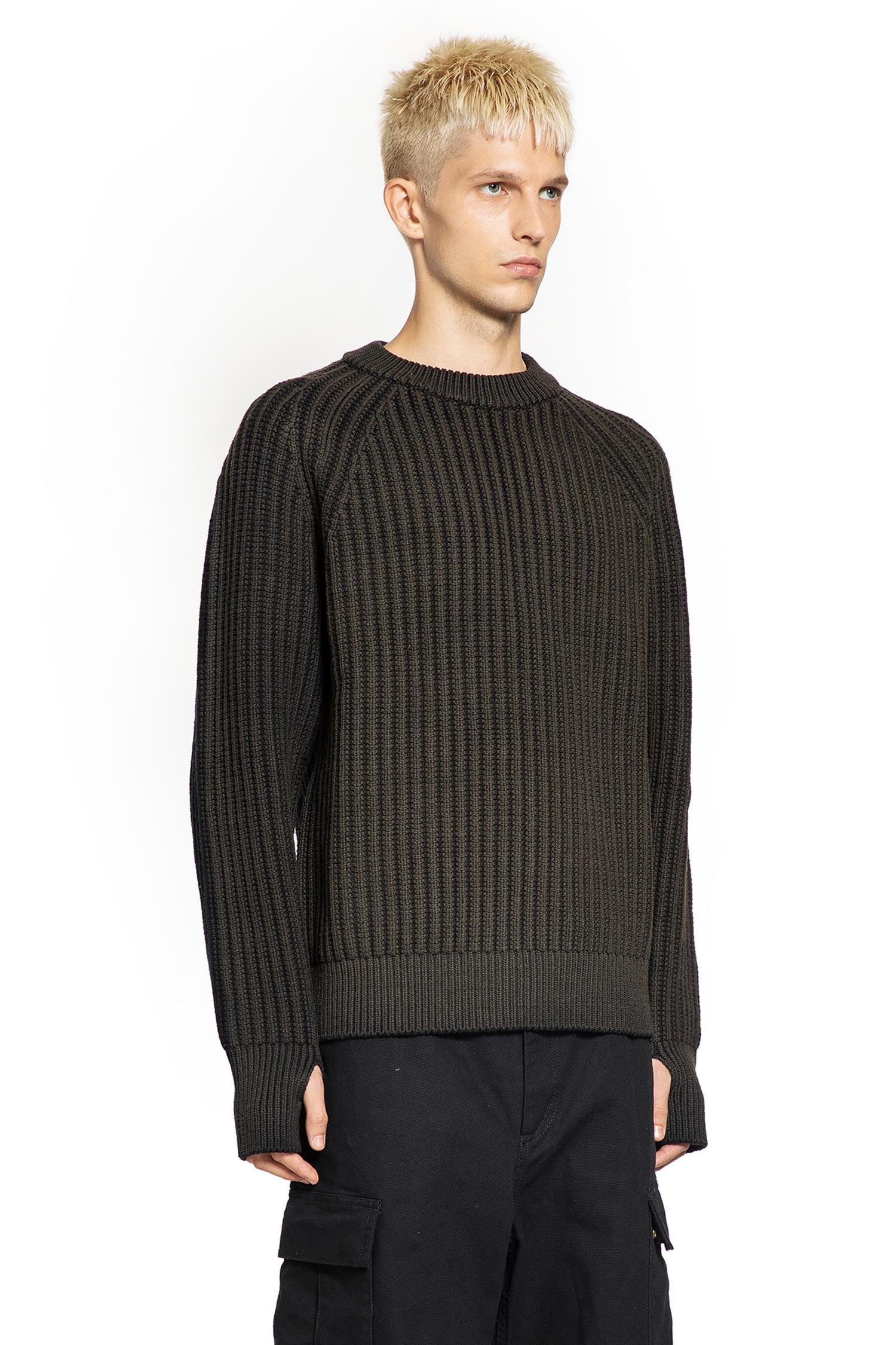 JUNYA WATANABE MAN BLACK KNITWEAR