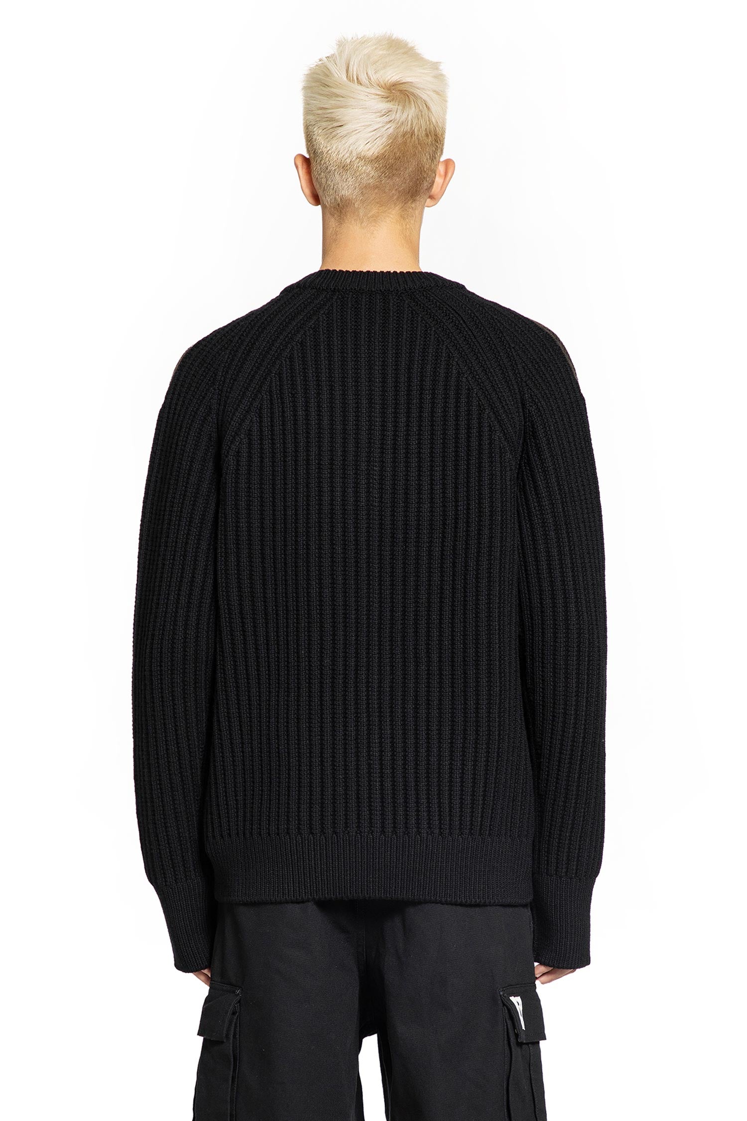JUNYA WATANABE MAN BLACK KNITWEAR
