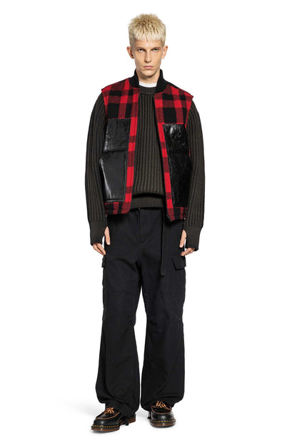 JUNYA WATANABE MAN BLACK KNITWEAR