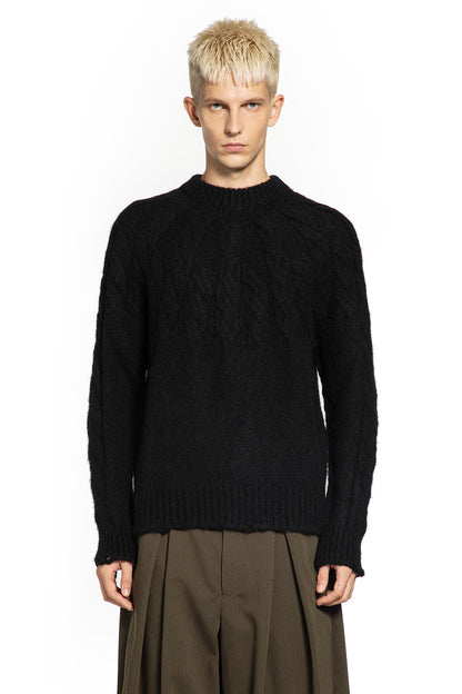 JUNYA WATANABE MAN BLACK KNITWEAR