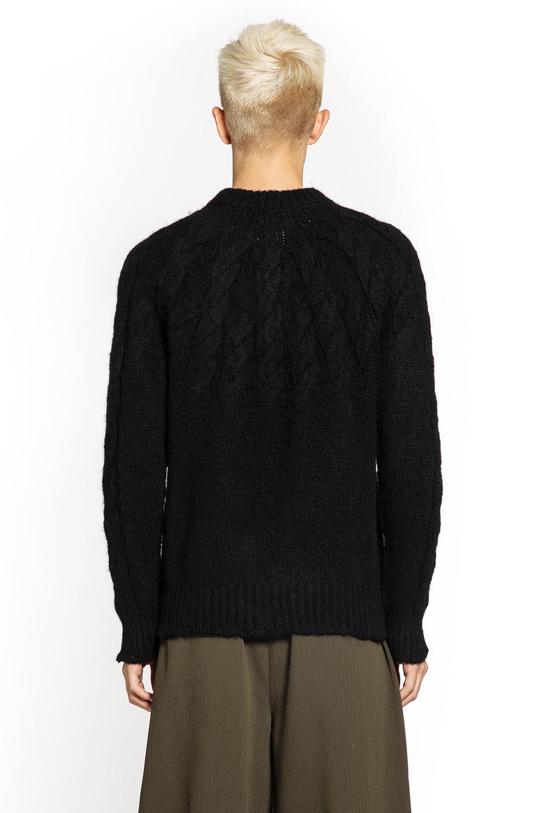 JUNYA WATANABE MAN BLACK KNITWEAR