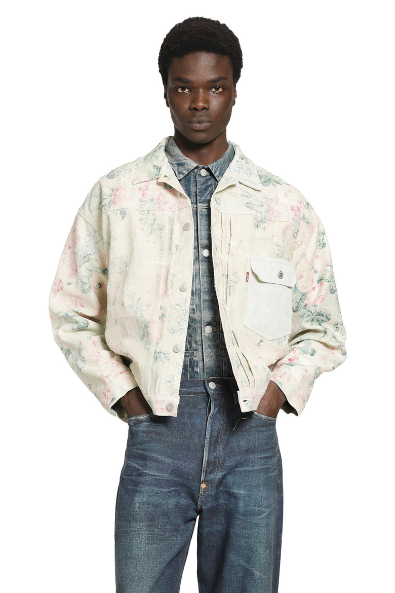 JUNYA WATANABE Junya Watanabe X Levi's Flower Print Jacket man