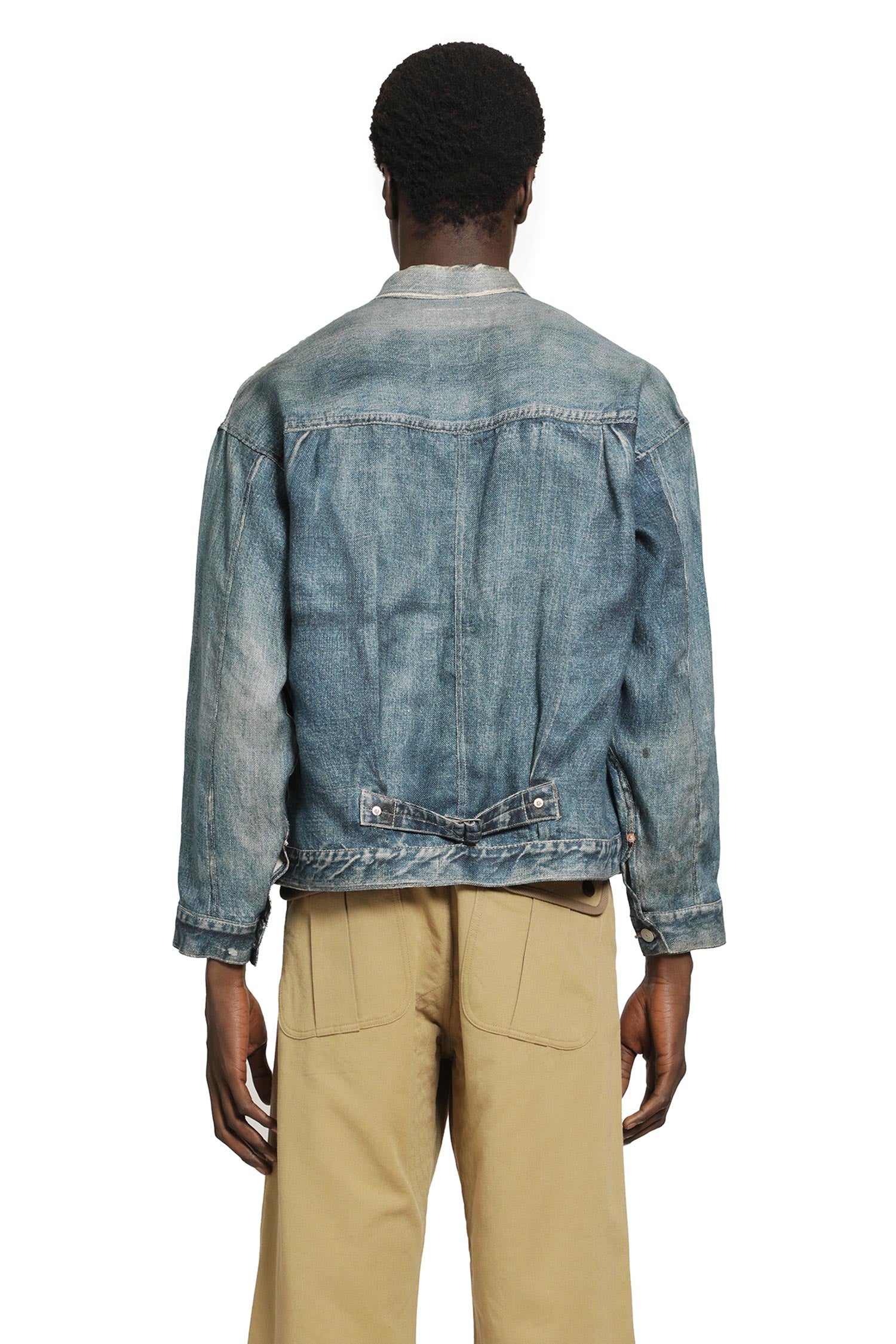 JUNYA WATANABE Junya Watanabe x Levi's Fake Print denim jacket man