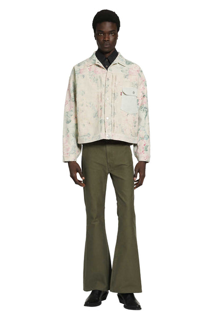 Flared 5 Pocket Jeans