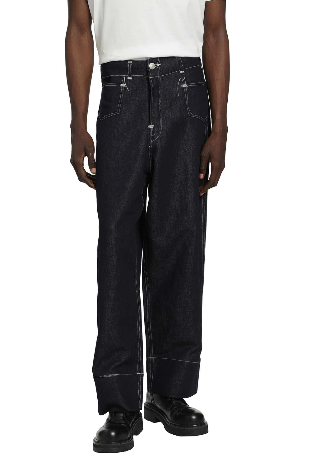 JUNYA WATANABE Junya Watanabe MAN x Levi's Linen Denim Trousers man