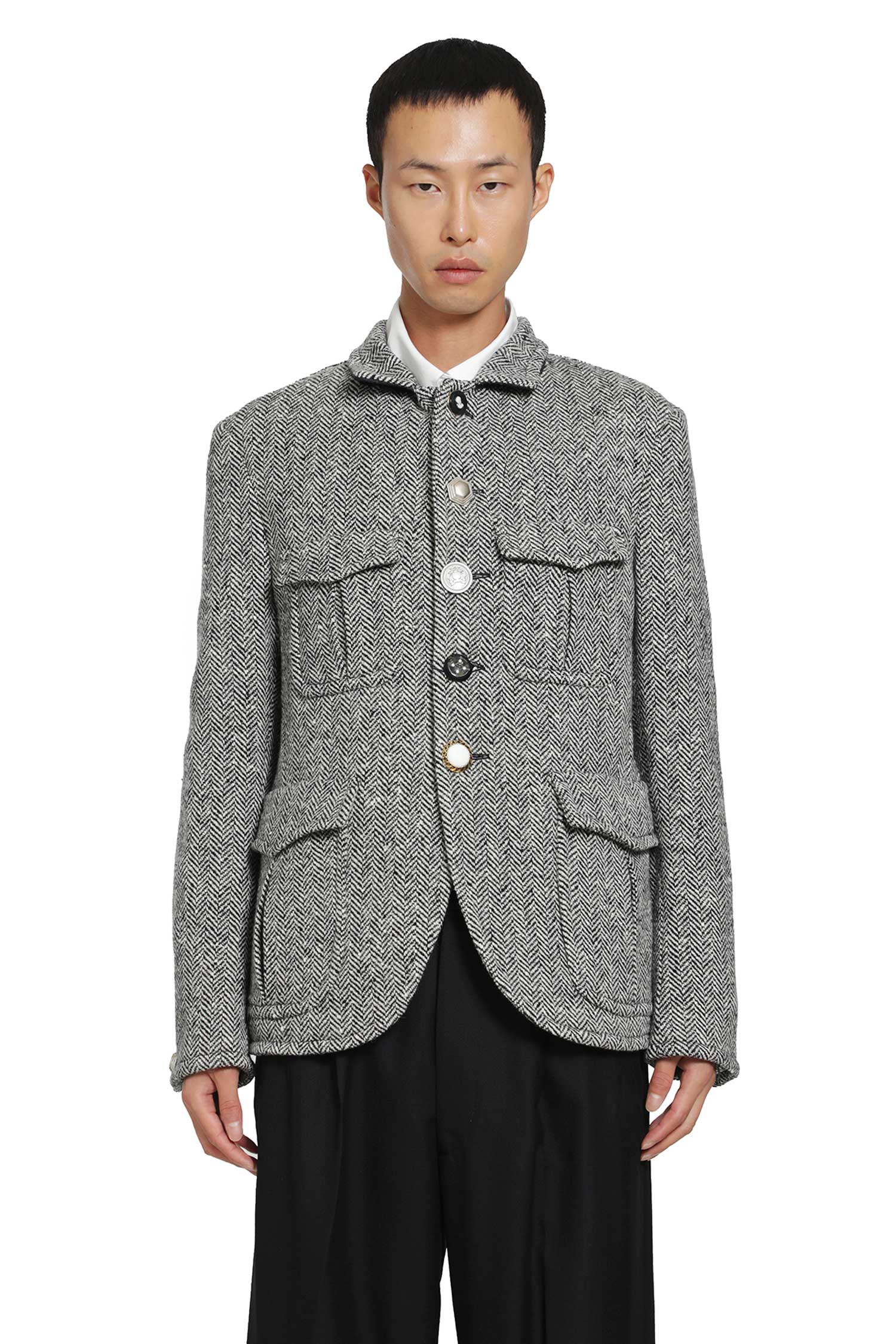 JUNYA WATANABE Herringbone Wool Jacket man