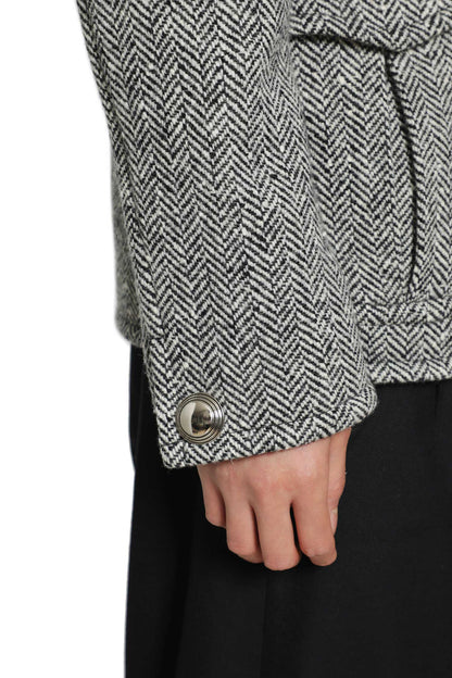 Herringbone Wool Jacket