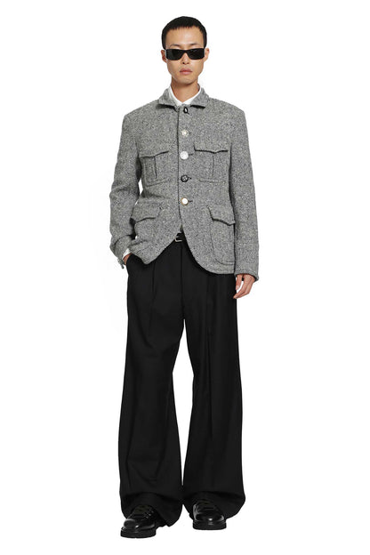 Herringbone Wool Jacket
