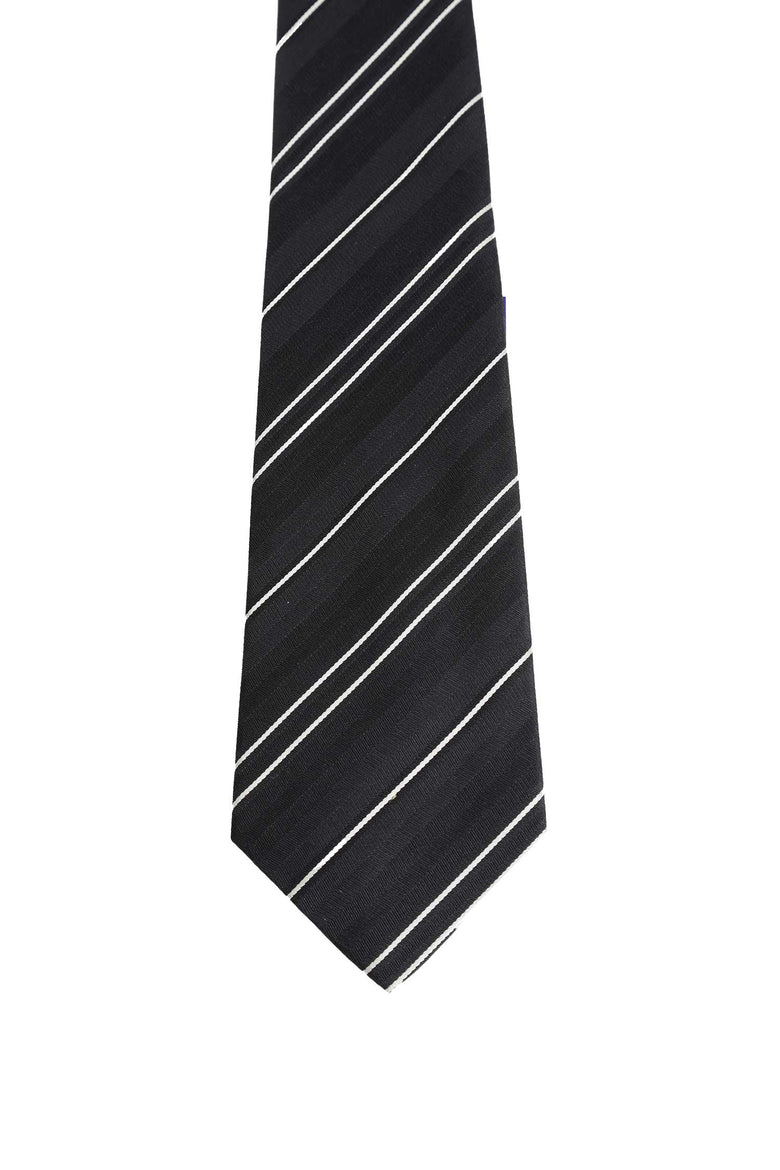 JUNYA WATANABE Striped Silk Tie man