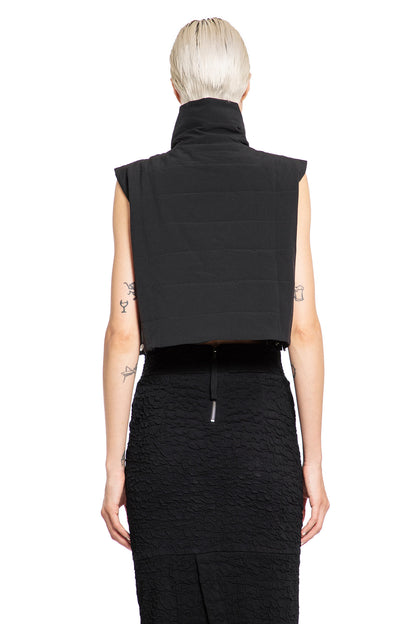 THOM KROM WOMAN BLACK VESTS