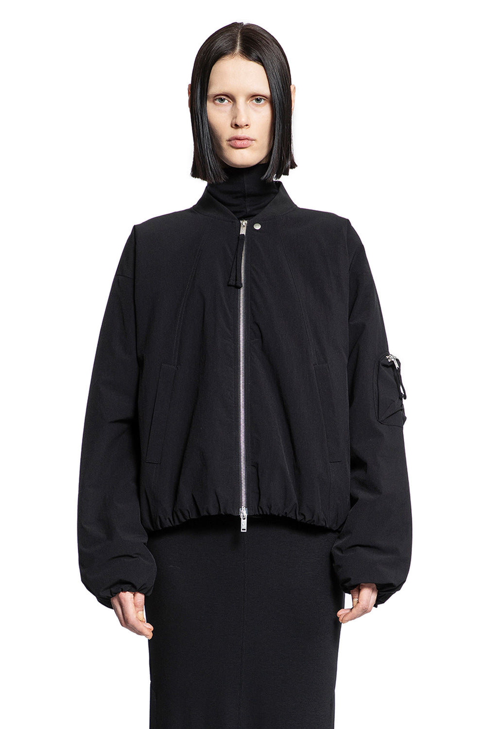 THOM KROM WOMAN BLACK JACKETS