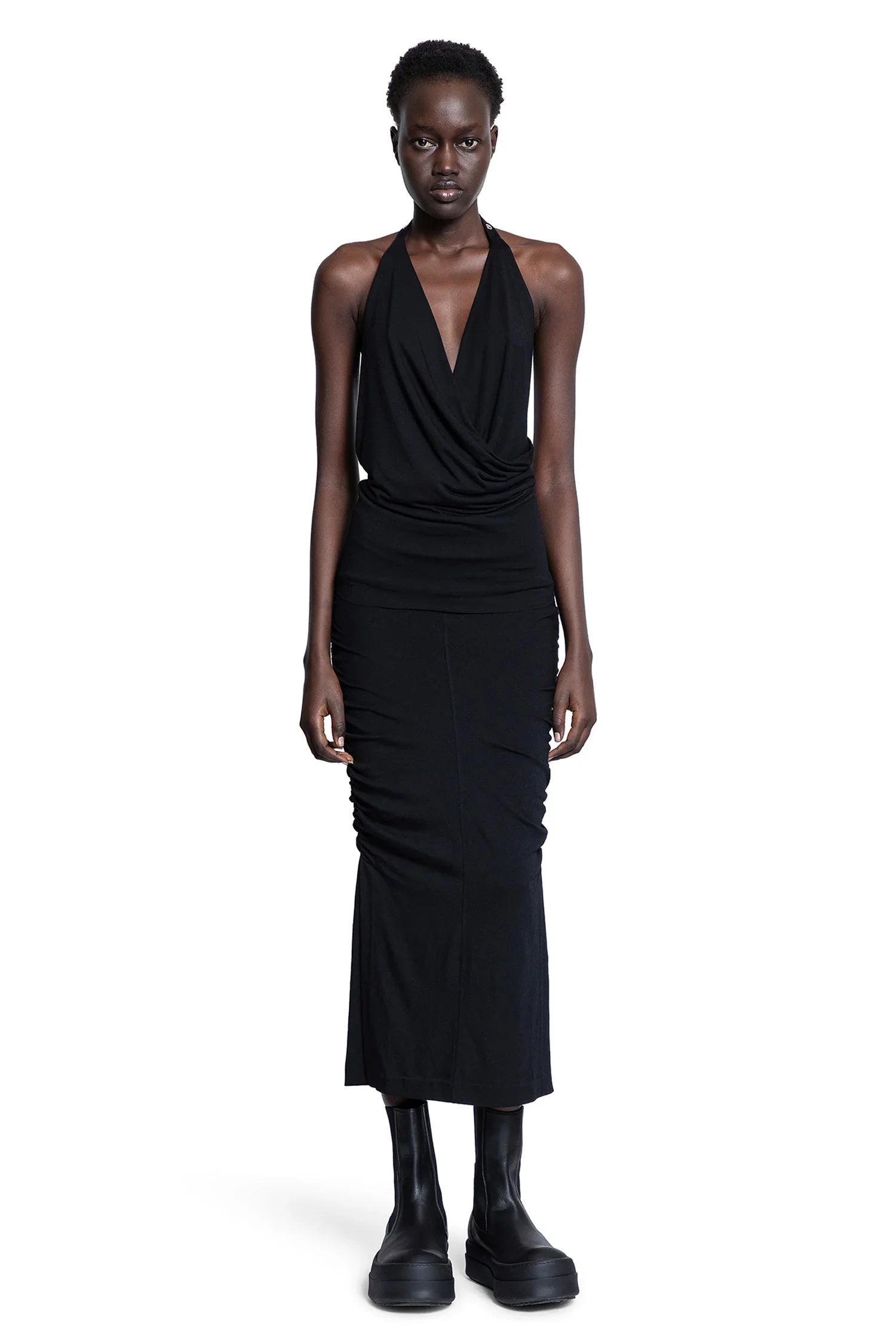 THOM KROM WOMAN BLACK SKIRTS - Antonioli.eu