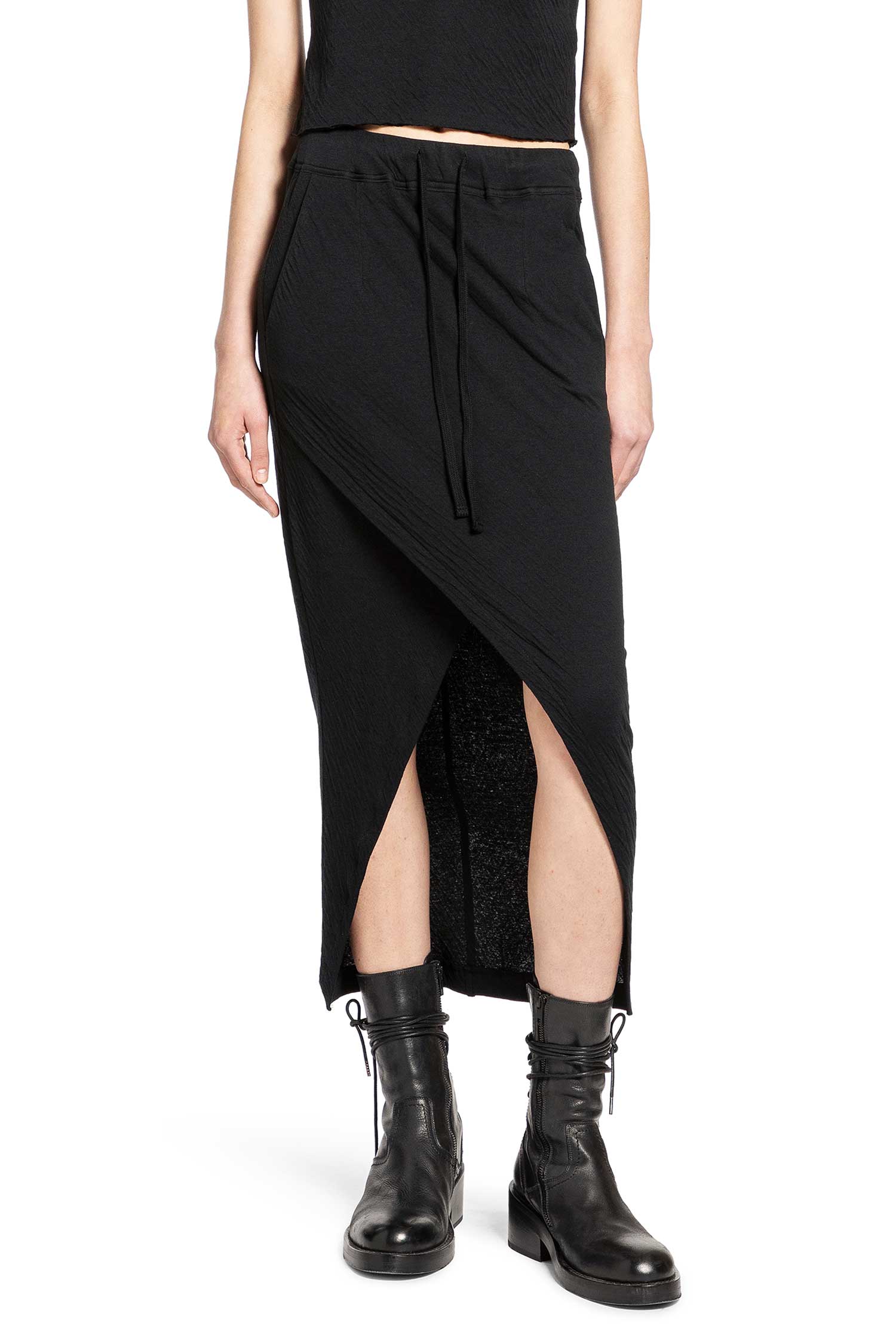 Front Crossed Long Skirt