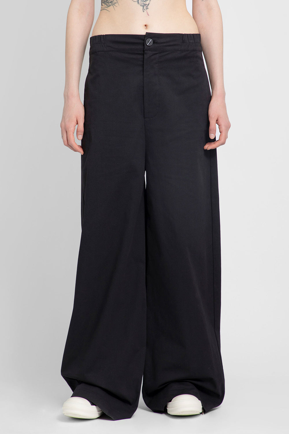 THOM KROM WOMAN BLACK TROUSERS