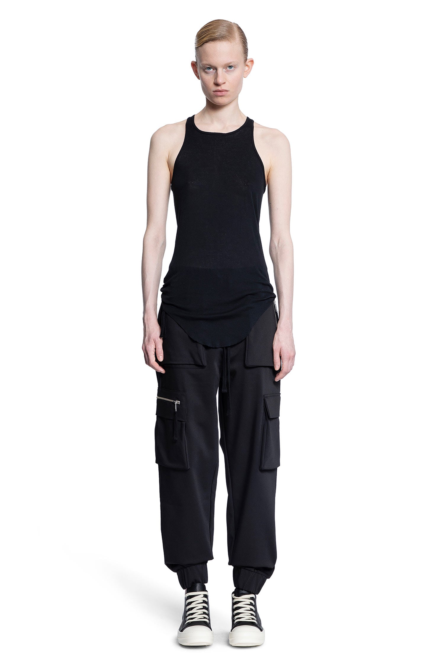 THOM KROM WOMAN BLACK TROUSERS