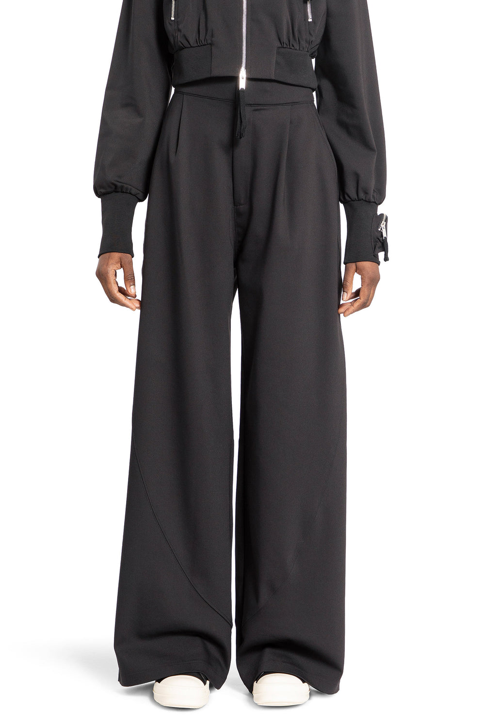 THOM KROM WOMAN BLACK TROUSERS