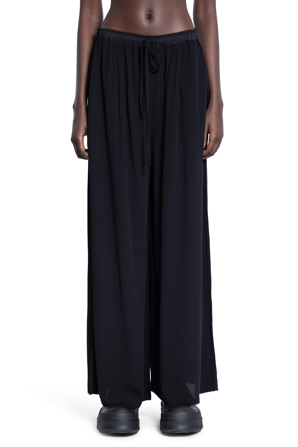 THOM KROM WOMAN BLACK TROUSERS