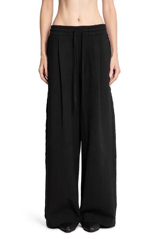 Pleated Wide Leg Sweatpants