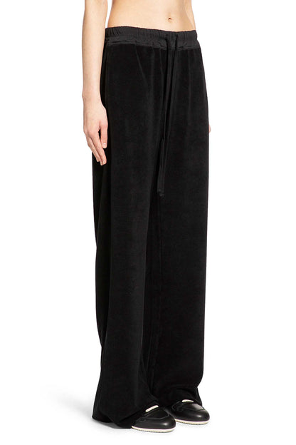 Wide Leg Terry Trousers