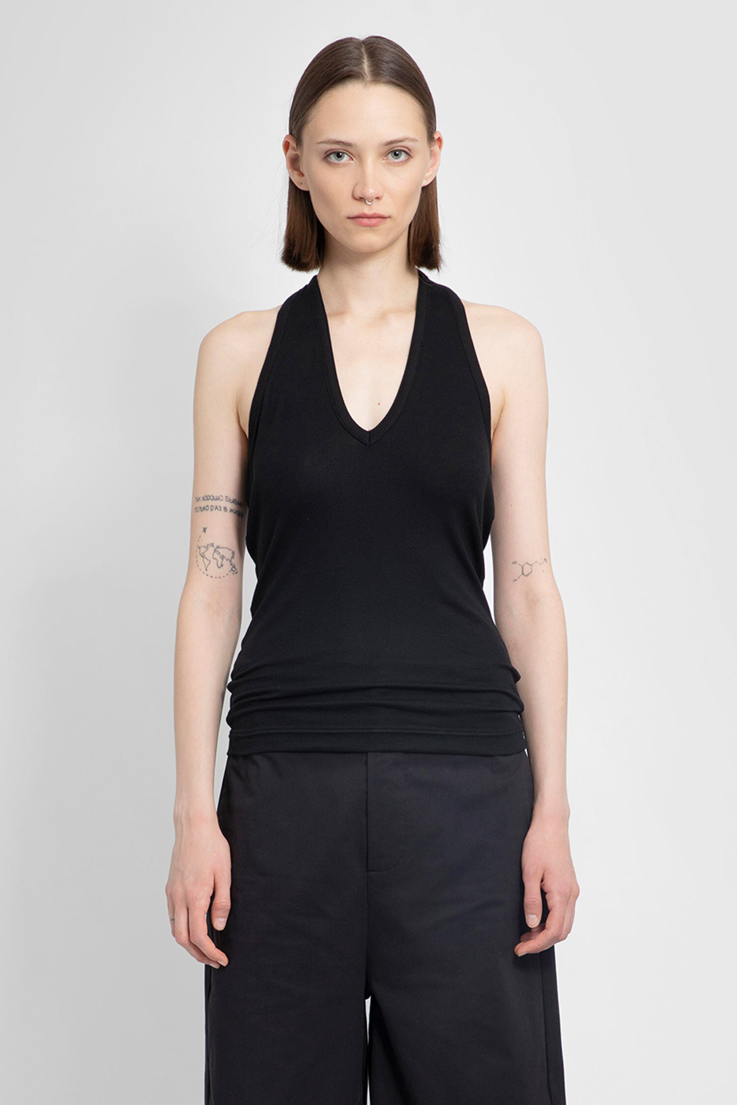 THOM KROM WOMAN BLACK TOPS