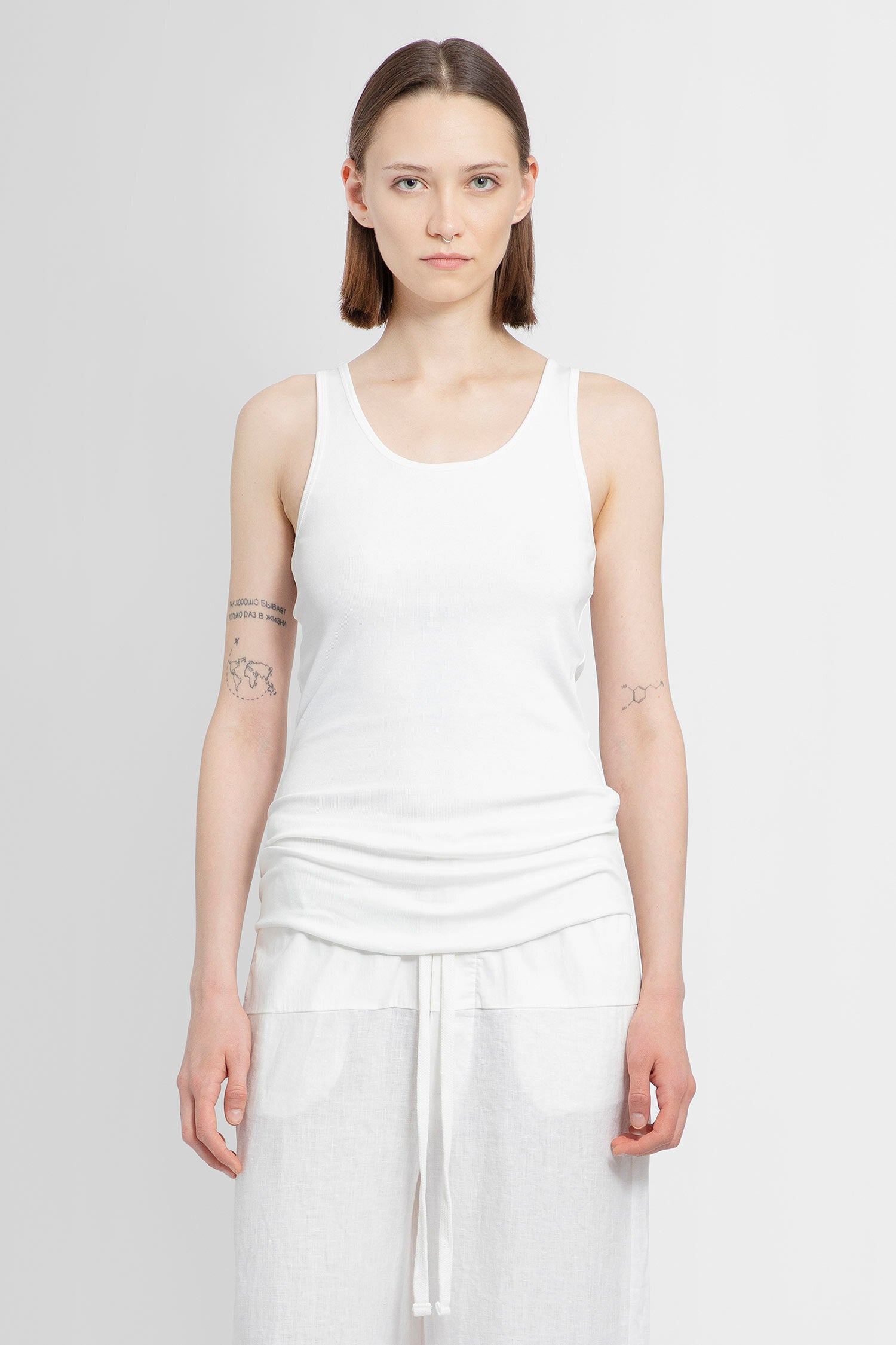 THOM KROM WOMAN WHITE T-SHIRTS