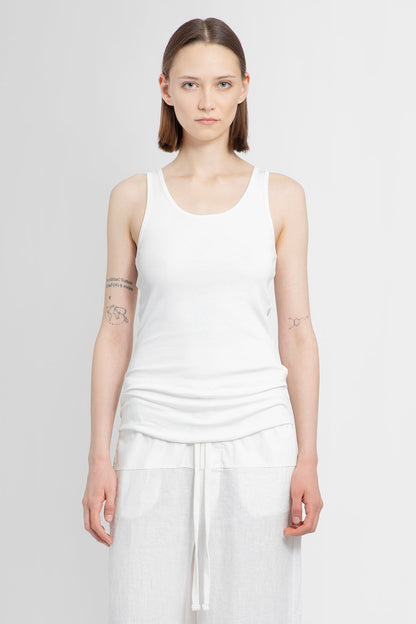 THOM KROM WOMAN WHITE T-SHIRTS & TANK TOPS