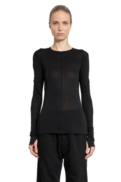 Antonioli THOM KROM WOMAN BLACK T-SHIRTS & TANK TOPS