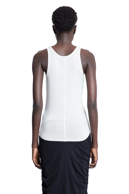 THOM KROM WOMAN WHITE T-SHIRTS & TANK TOPS