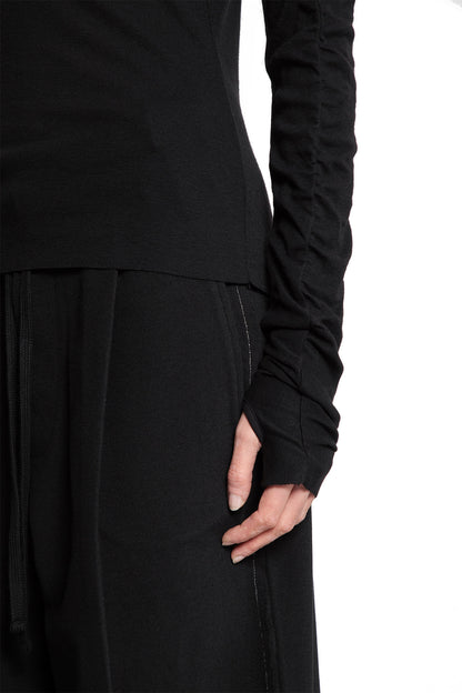 Cotton Wool V-Neck Sweatshirt