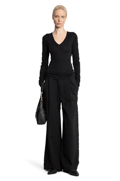 Cotton Wool V-Neck Sweatshirt