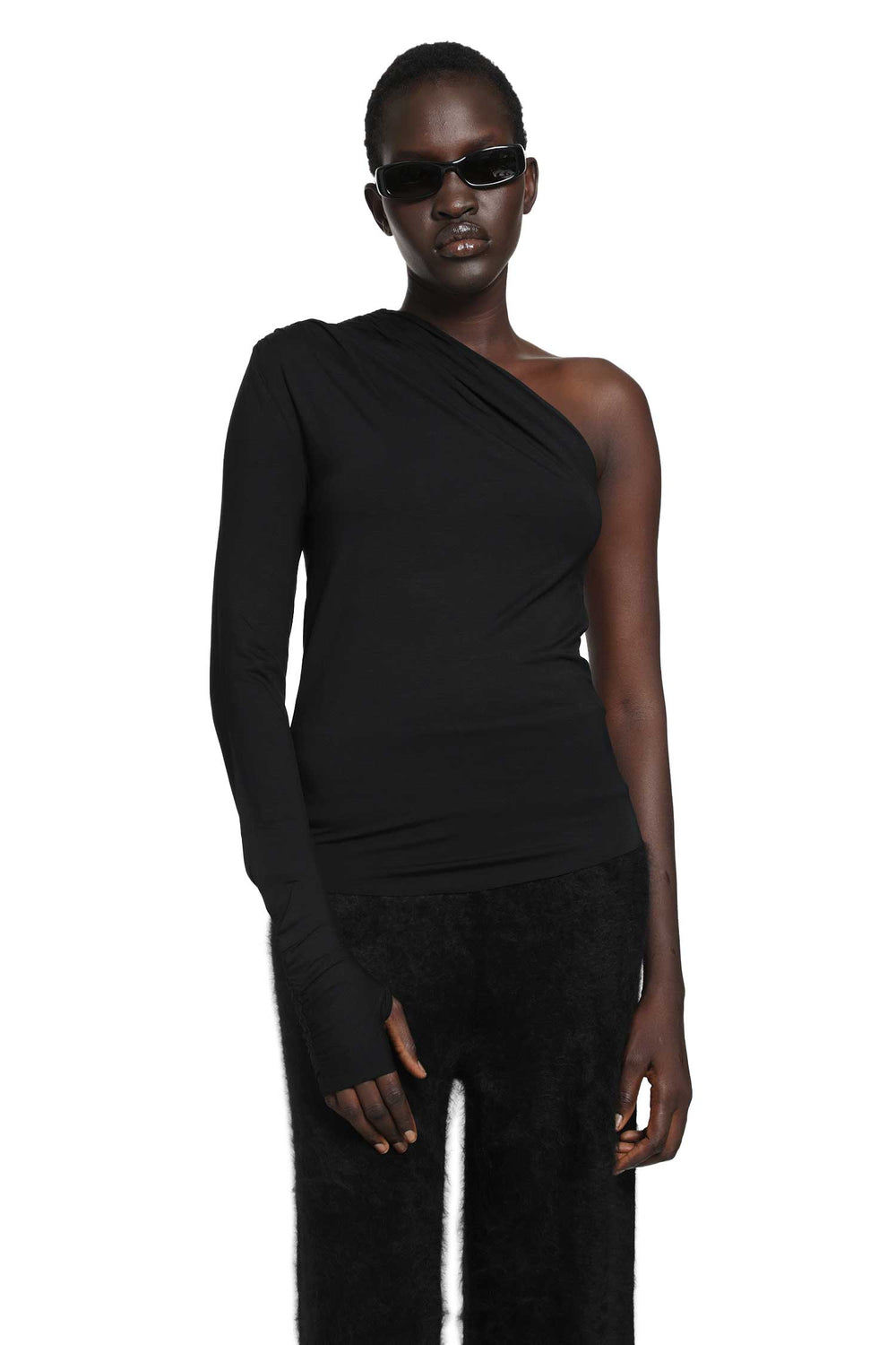 THOM KROM One Shoulder Top woman